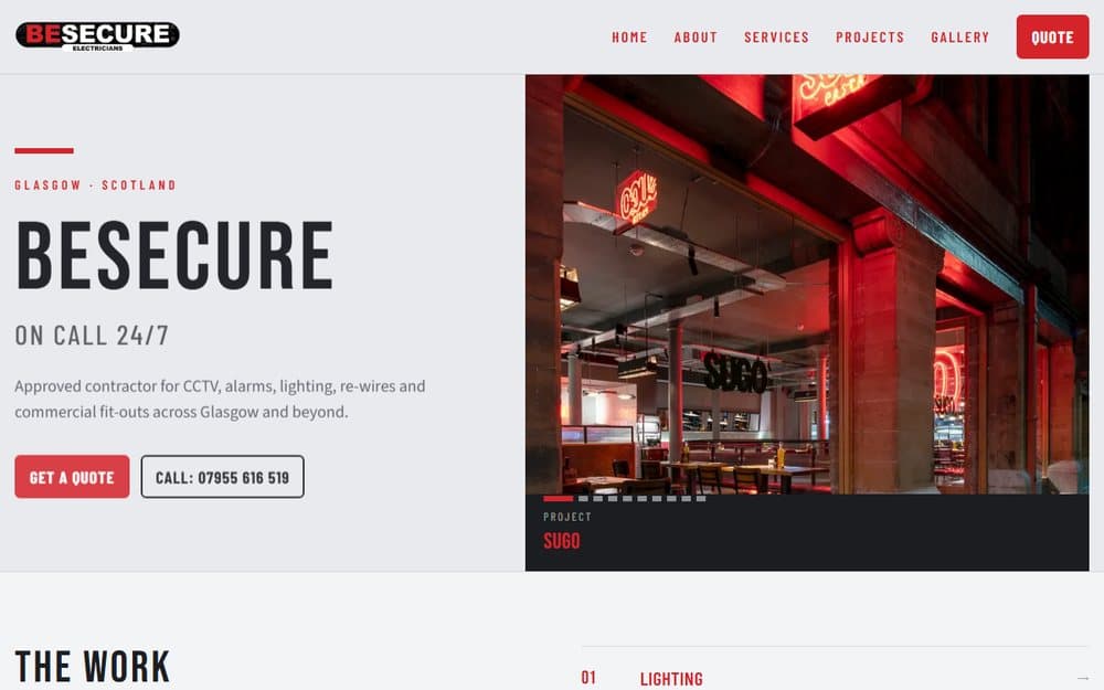 Screenshot of BeSecure